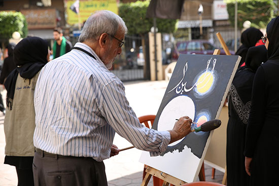 عاشوراء من شغاف القلب الى ظلال اللون مرسم ابداع في برج البراجنة عاشوراء من شغاف القلب الى ظلال اللون مرسم ابداع في برج البراجنة