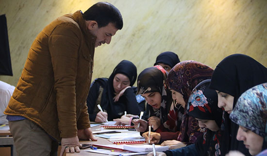 مركز المطالعة ومحترف ابداع يطلقان سلسلة دورات الخط العربي في حارة حريك مركز المطالعة ومحترف ابداع يطلقان سلسلة دورات الخط العربي في حارة حريك