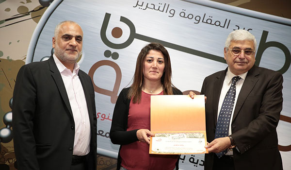 معرض وتكريم الفنانين والموهوبين في مرسم وطن المقاومة