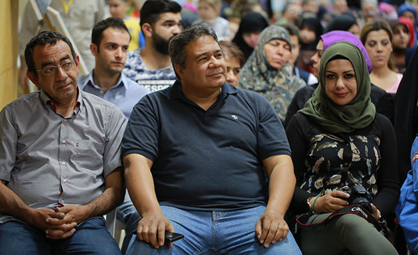 معرض وتكريم الفنانين والموهوبين في مرسم وطن المقاومة