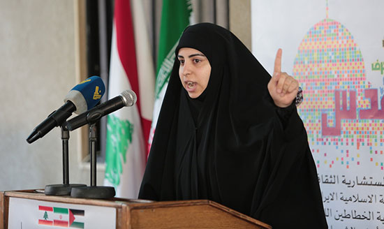 القدس في احتفالية المستشارية الايرانية وابداع القدس في احتفالية المستشارية الايرانية وابداع