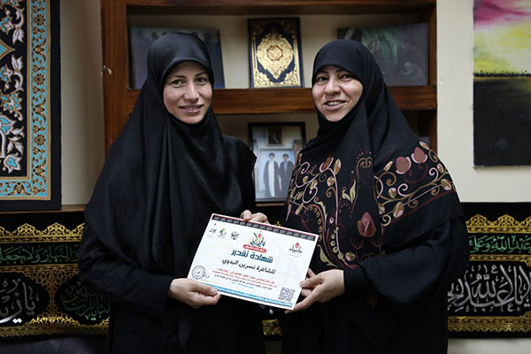 الشاعرات الفاطيمات في ملتقى وفاء وإباء الشعري بمحترف ابداع الشاعرات الفاطيمات في ملتقى وفاء وإباء الشعري بمحترف ابداع
