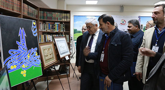 تكريم الخطاطين اللبنانيين وافتتاح معرض البرج للخط العربي تكريم الخطاطين اللبنانيين وافتتاح معرض البرج للخط العربي