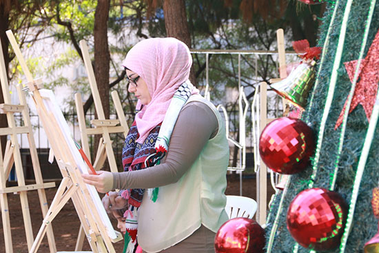 أمسية ومرسم هنا الضاحية هنا القدس من كنيسة حارة حريك الى كنيسة القيامة