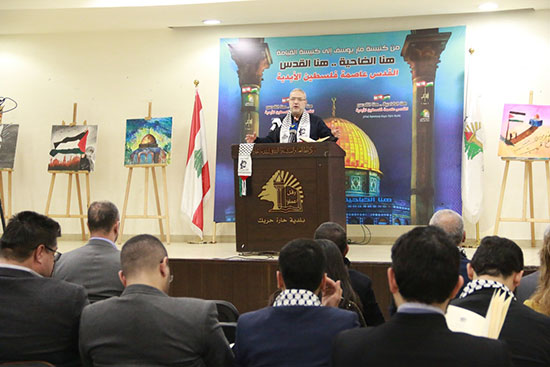 أمسية ومرسم هنا الضاحية هنا القدس من كنيسة حارة حريك الى كنيسة القيامة