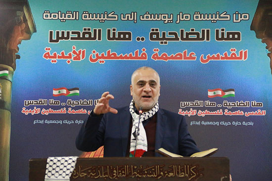 أمسية ومرسم هنا الضاحية هنا القدس من كنيسة حارة حريك الى كنيسة القيامة