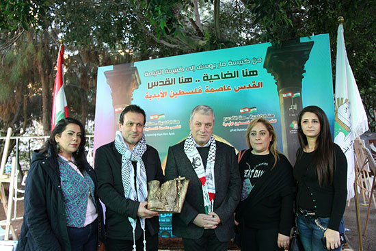 أمسية ومرسم هنا الضاحية هنا القدس من كنيسة حارة حريك الى كنيسة القيامة