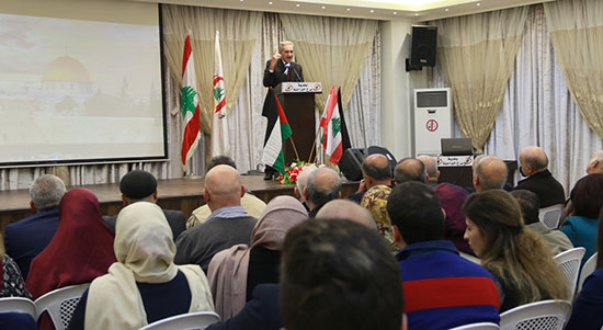 "القدس لنا" أمسية بلدية برج البراجنة الشعرية 