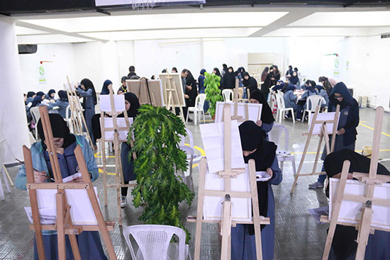 تقرير مصور عن المرسم الفني البيئي "خضرا يا بلادي" 