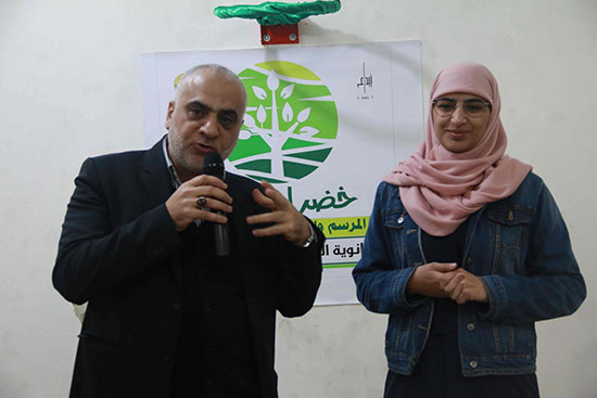 تقرير مصور عن المرسم الفني البيئي "خضرا يا بلادي" 