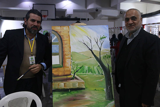 تقرير مصور عن المرسم الفني البيئي "خضرا يا بلادي" 