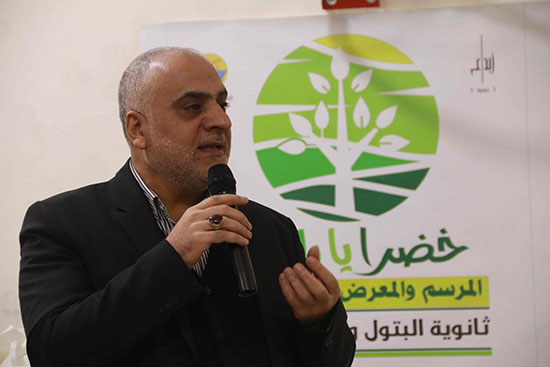 تقرير مصور عن المرسم الفني البيئي "خضرا يا بلادي" 
